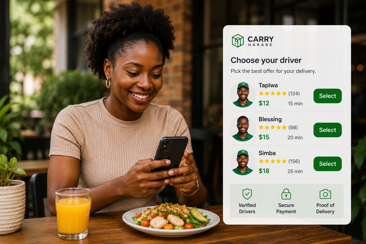 Carry Harare local delivery service