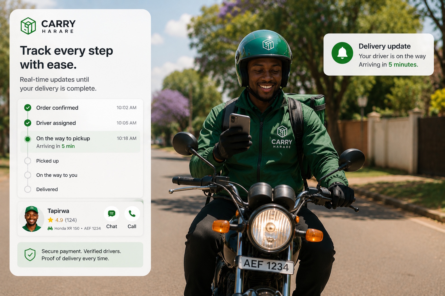 Carry Harare local delivery service