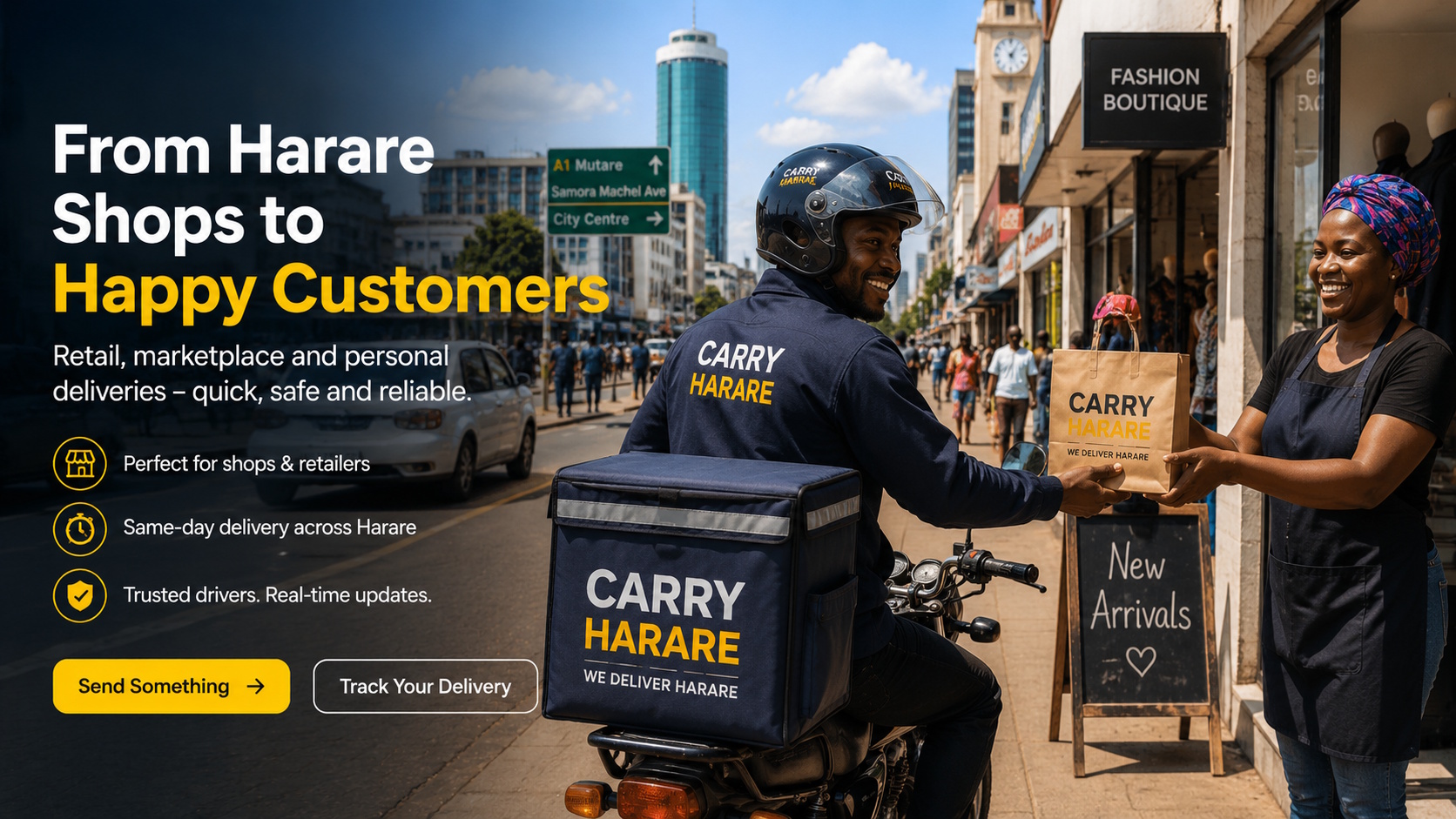 Harare’s Delivery Marketplace