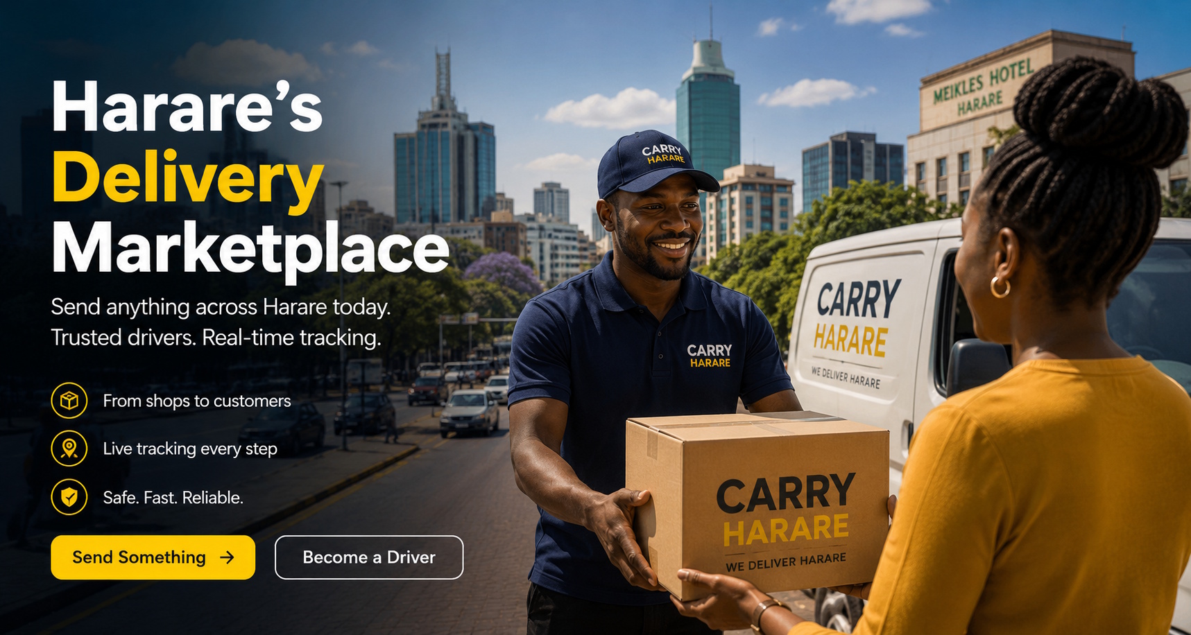 Delivered Across Harare On Your Time